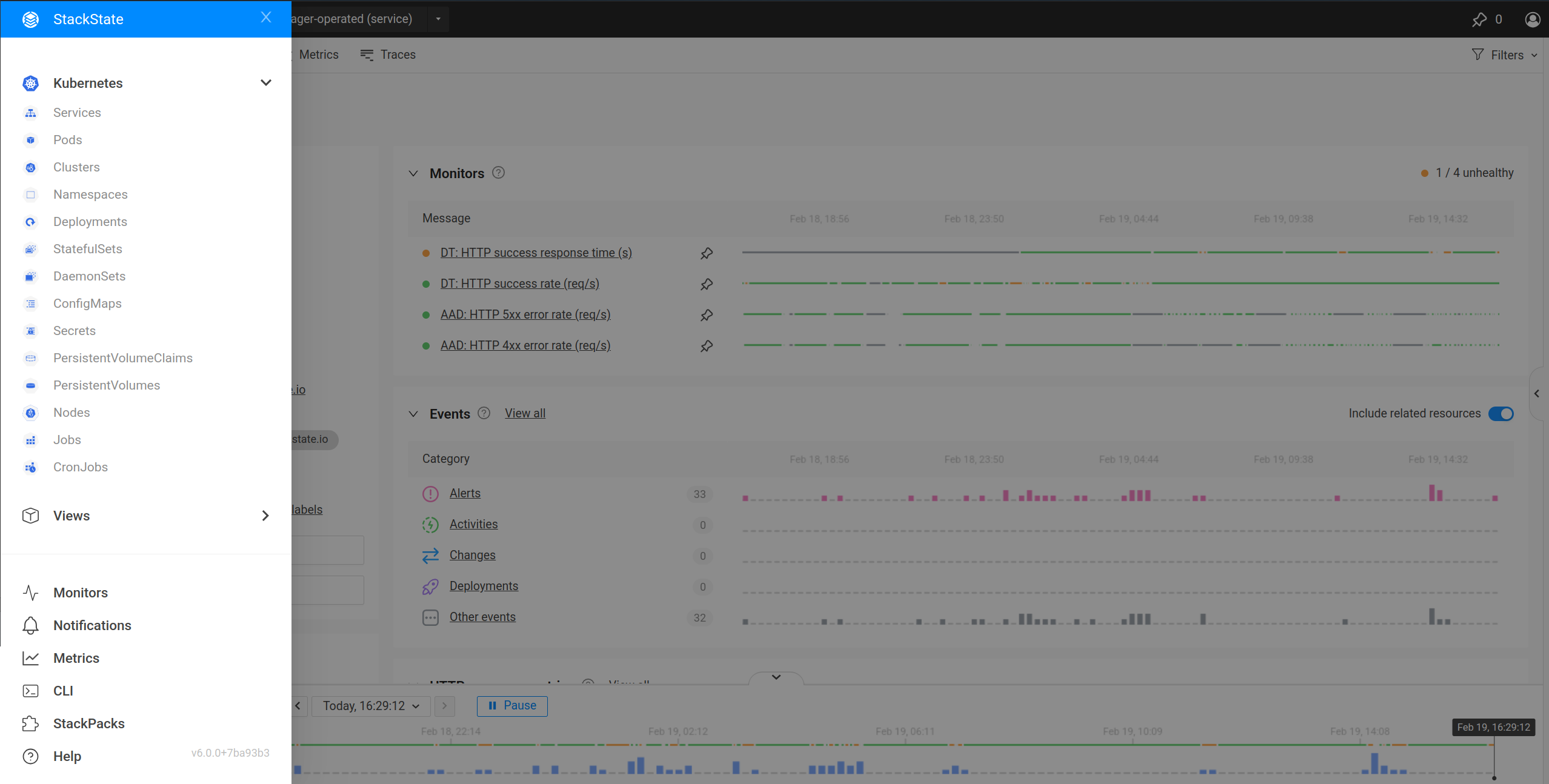 Kubernetes views